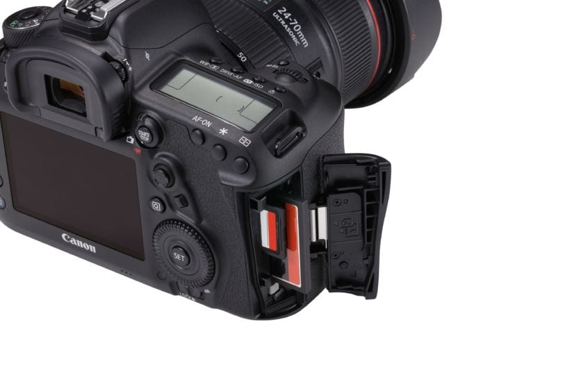Keine neuen Speicherkarten für die 5D Mark IV. Canon verzichtet auf CFast und UHS-II. | Quelle Bild: Canon