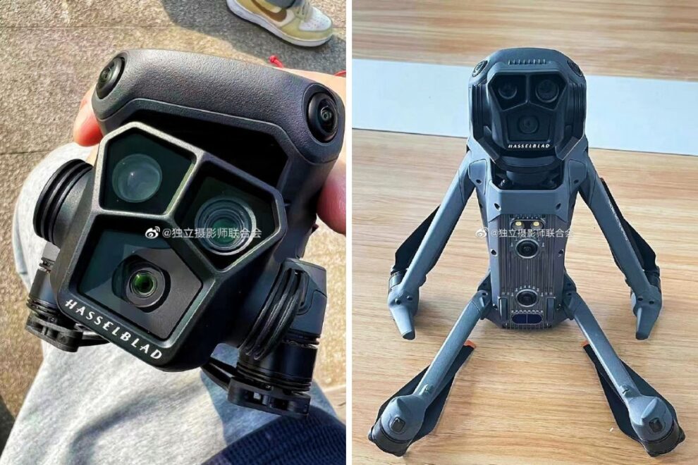 DJI Mavic 3 Pro Die Dreifach Kamera sieht wirklich wild aus