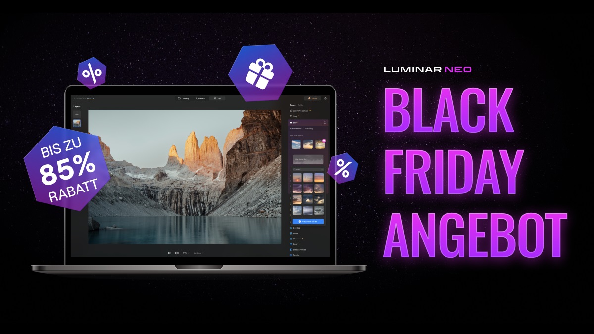 Black Friday Luminar Neo 83 Rabatt Photografix Magazin